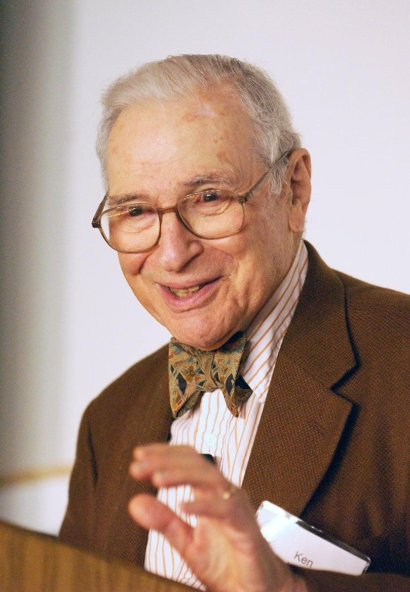Portrait for Kenneth J. Arrow (1921--2017)