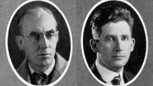 Portrait for Charles Wiggins Cobb and Paul Howard Douglas