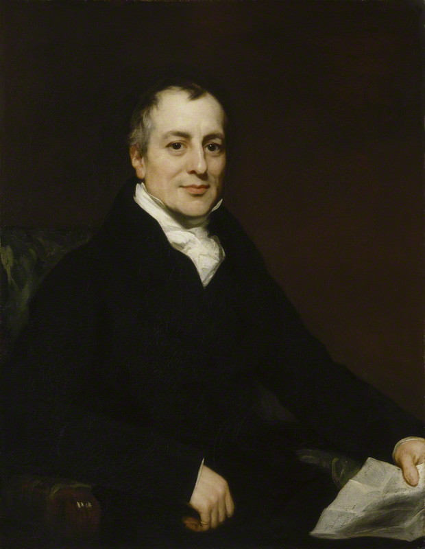 Portrait for David Ricardo (1772--1823)